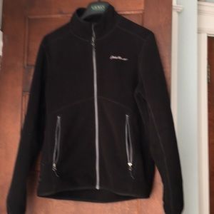 Eddie Bauer fleece jacket, Men’s Small- Black